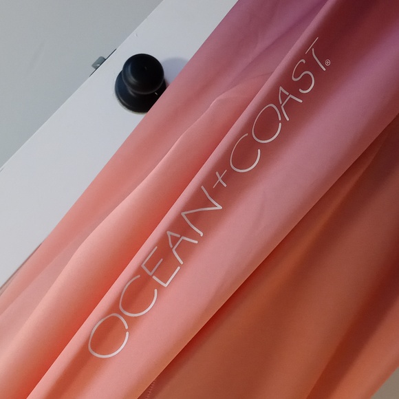 🆕️ 🌊Ocean + Coast🌊 - Ombre Peach/Coral UPF 30+ Moisture Wicking L/S Shirt - Picture 12 of 16